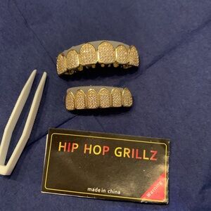 Gold and Silver Teeth Set